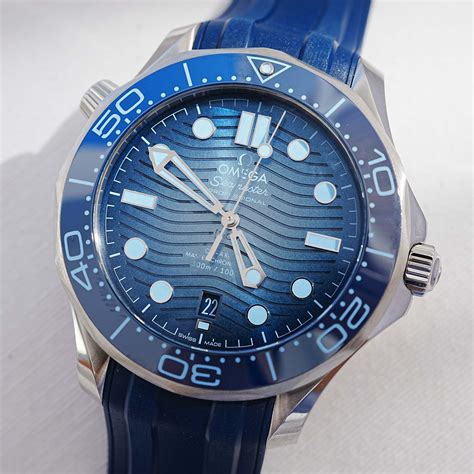 omega seamaster in summer blue|Omega Seamaster summer blue review.